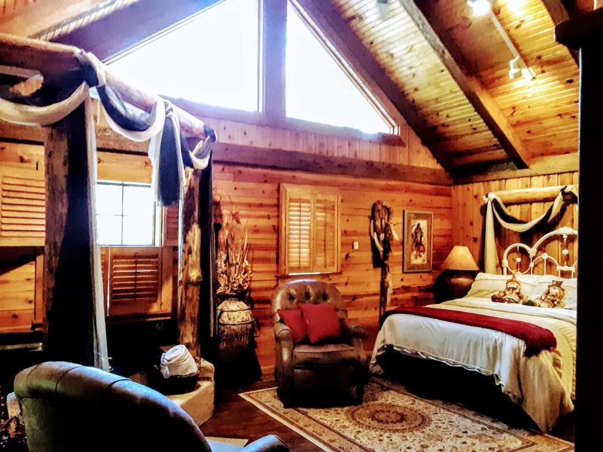 Cherokee Mountain Log Cabins Eureka Springs Luaran gambar
