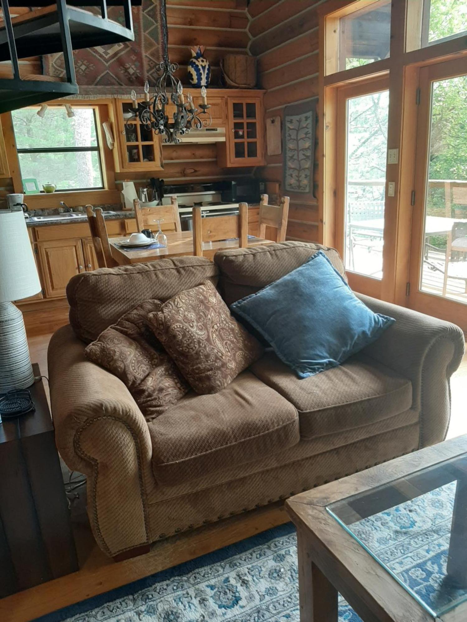 Cherokee Mountain Log Cabins Eureka Springs Bilik gambar